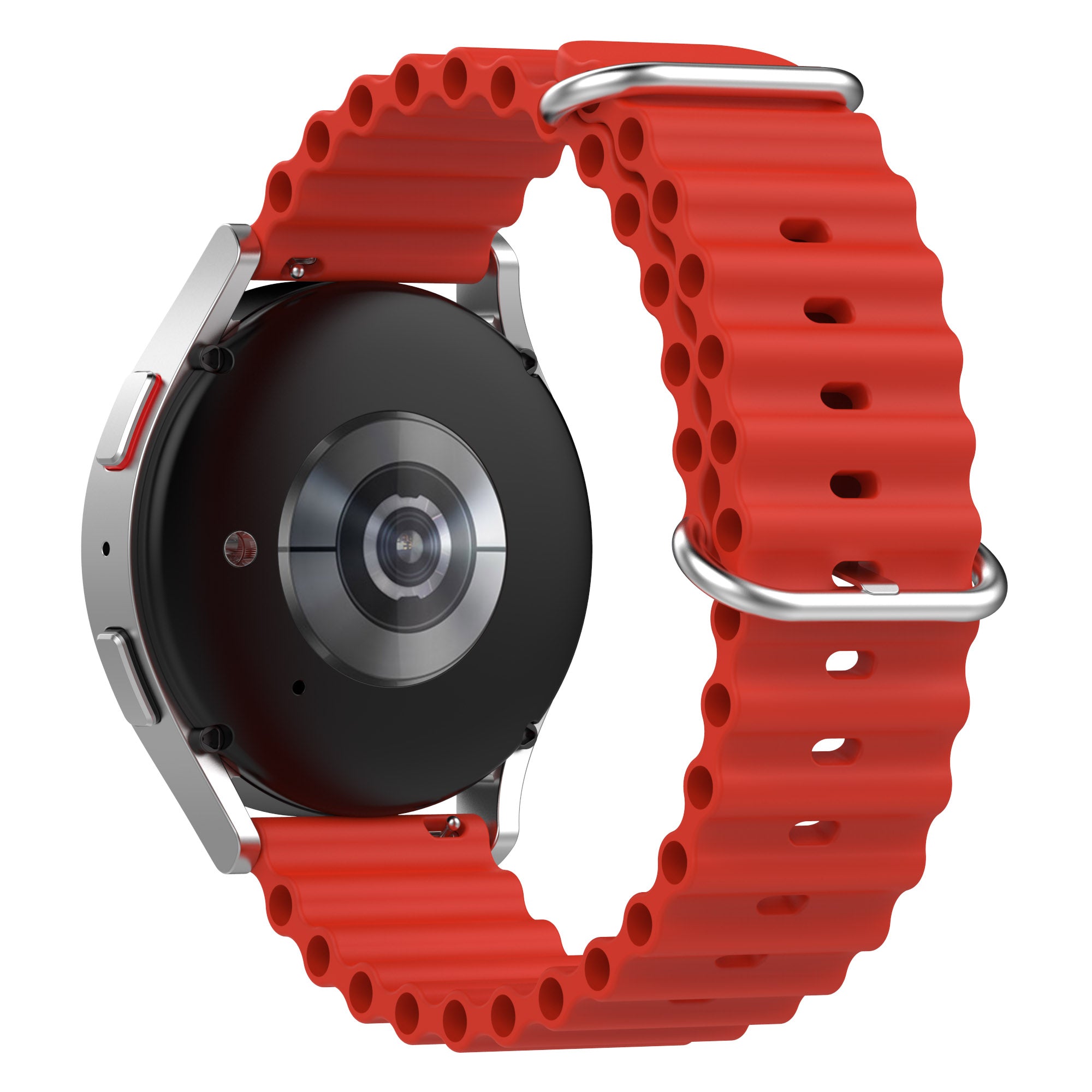 For Xiaomi Watch S1 Active S1 Pro Watch Color Samsung Galaxy Watch 3 45mm Silicone Ocean Strap 22mm Sport Watch Band with Adjustable Buckle Loop For Xiaomi Watch S1 Active S1 Pro Watch Color Samsung Galaxy Watch 3 45mm Silicone Ocean Strap 22mm Sport Watch Band with Adjustable Buckle Loop